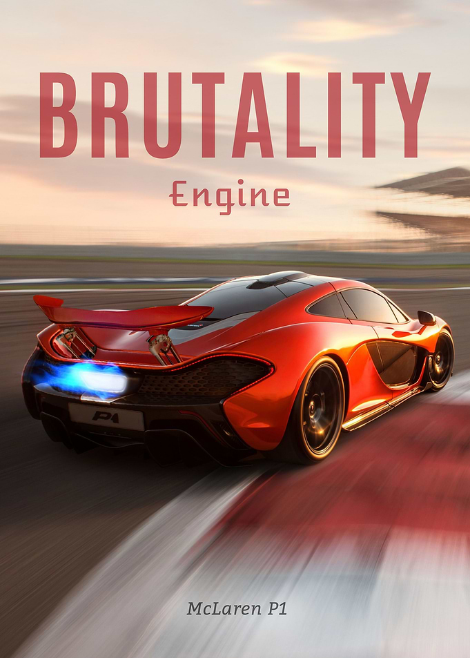 McLaren P1 Poster