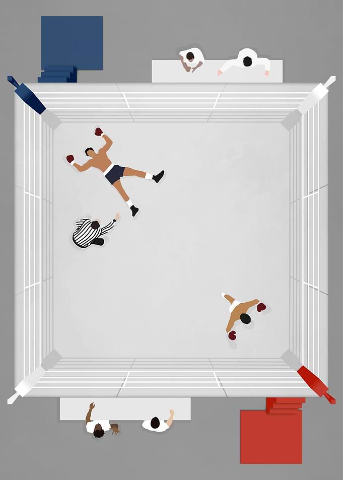 Boxing Ring Knockout