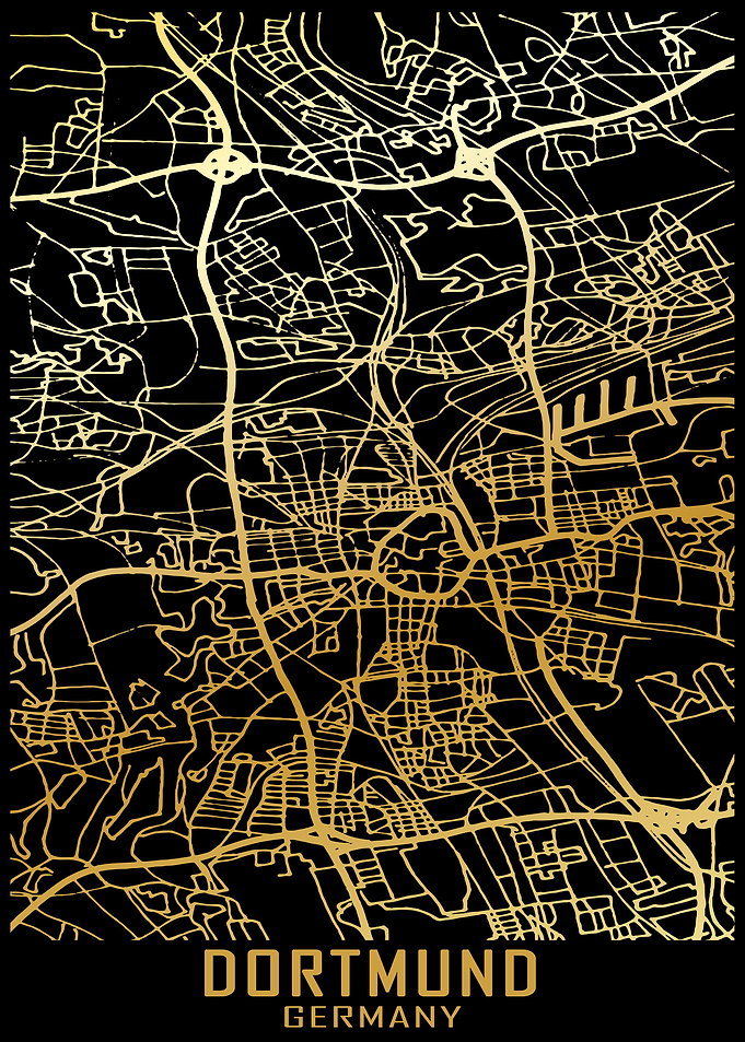 Dortmund Germany City Map