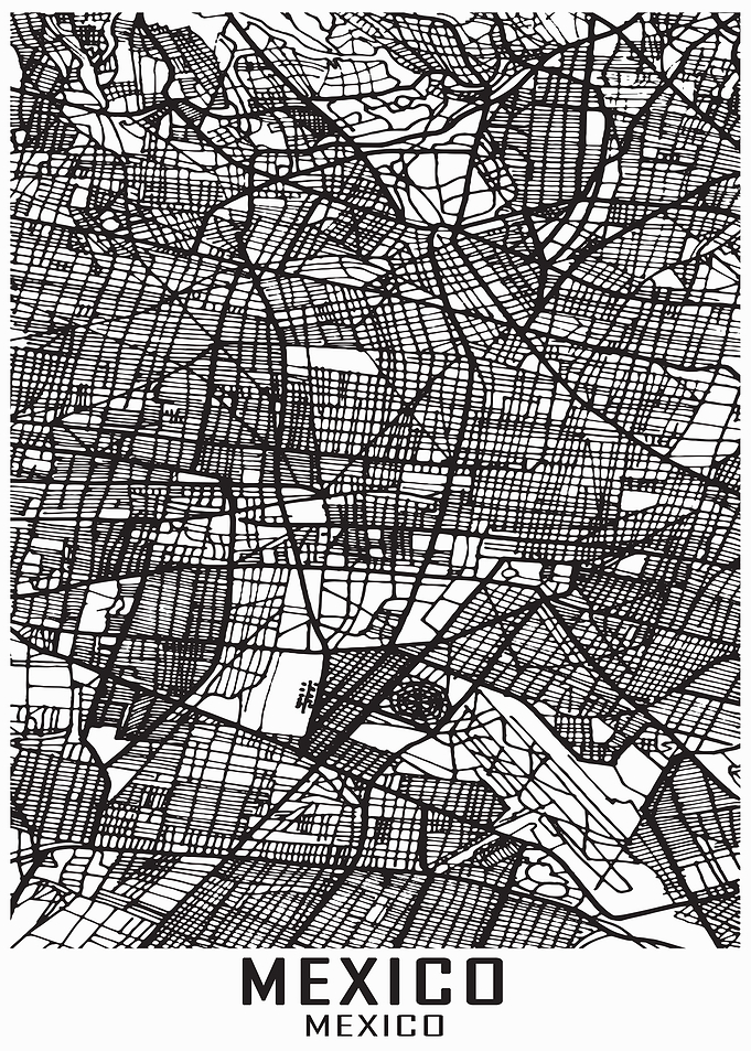 Mexico City Map