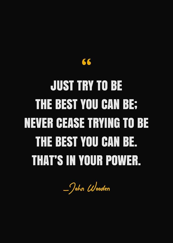 John Wooden Quotes