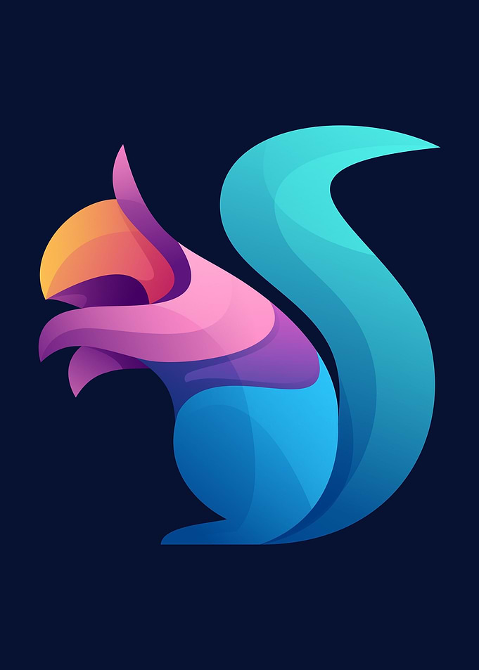 Animal Gradient Design 28