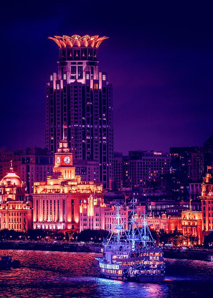 City Night Futuristic