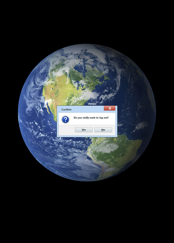 Do you Log out of Earth
