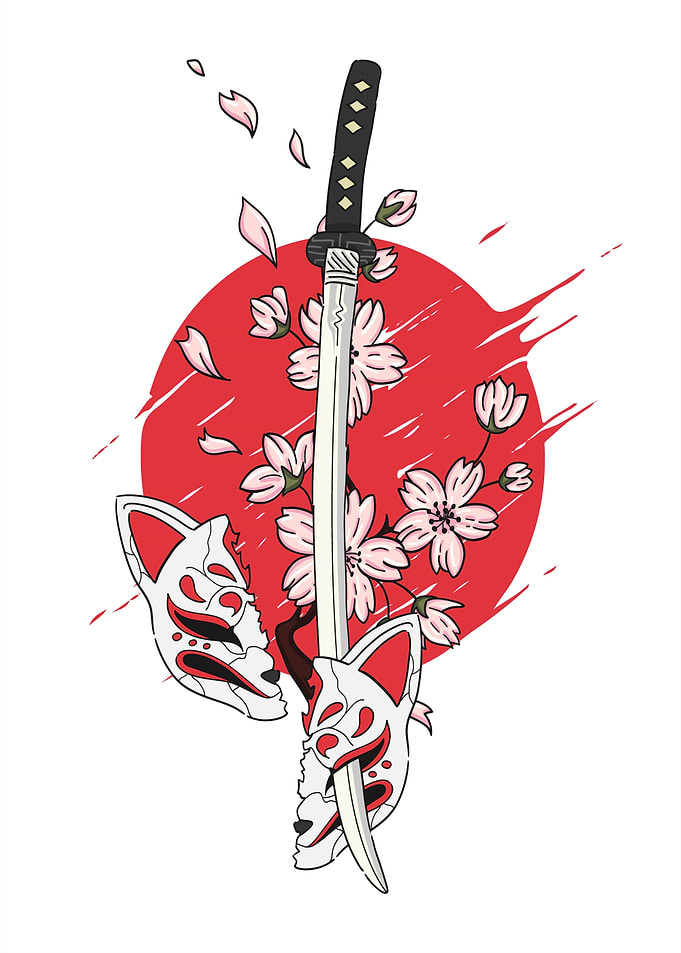Katana and Mask