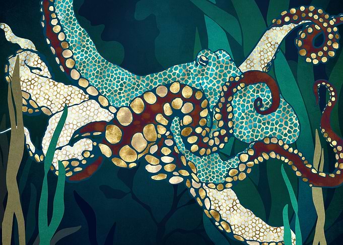 Metallic Octopus V