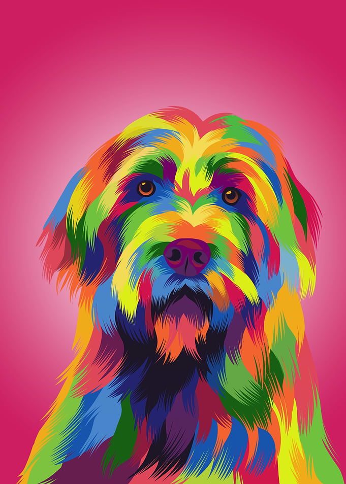 DOG POP ART