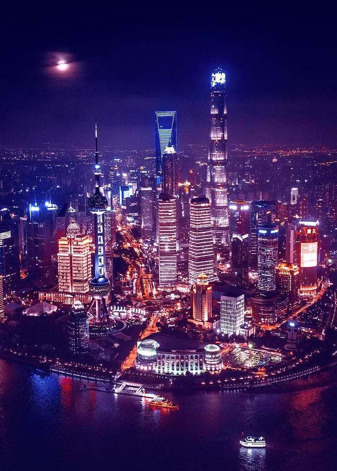 City Night Futuristic