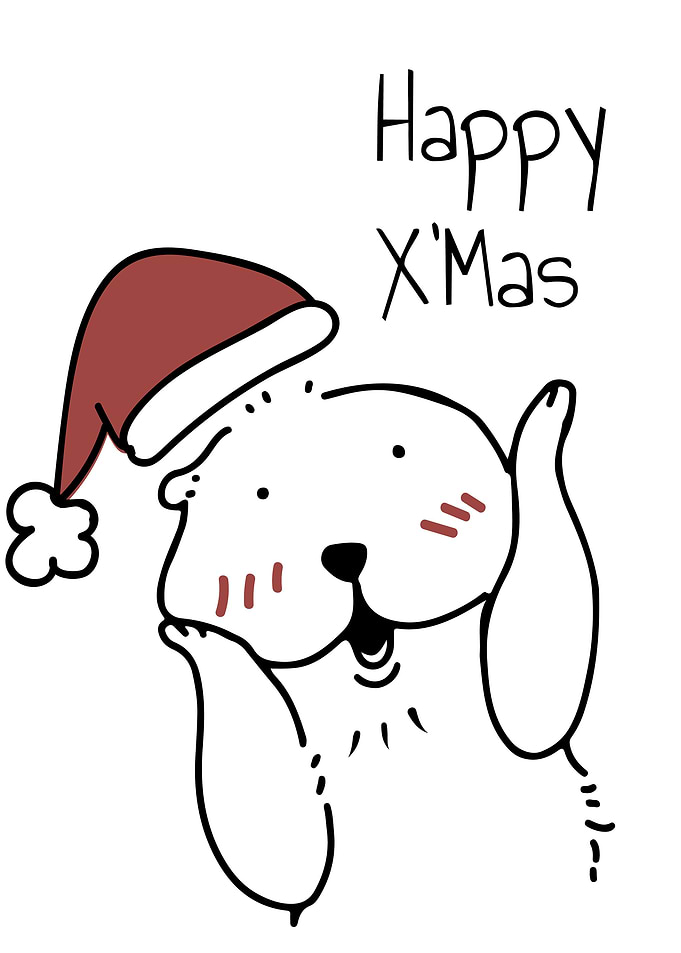 Classic Animal Cute Xmas