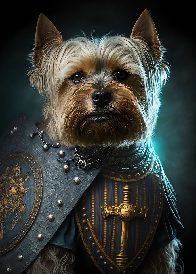 Yorkshire Terrier Warrior