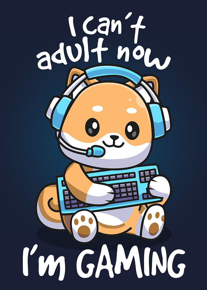 Gamer cant adult now