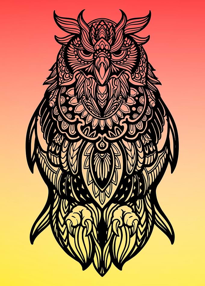 Owl Lovers Art 27