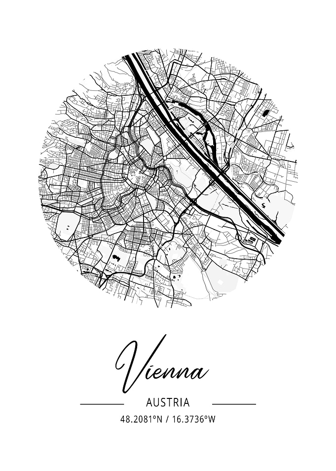 Vienna City Map