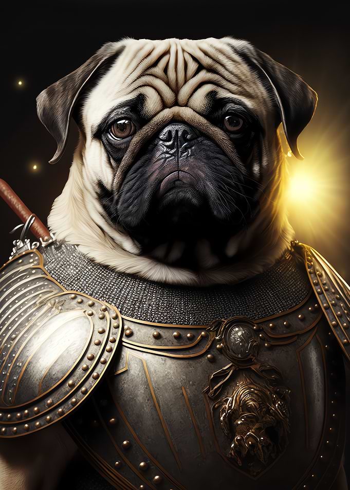 Pug Warrior