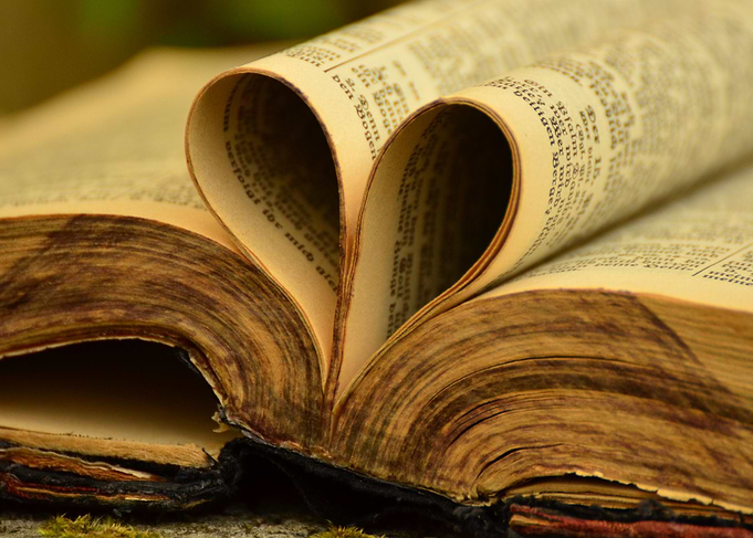 Heart shaped Book