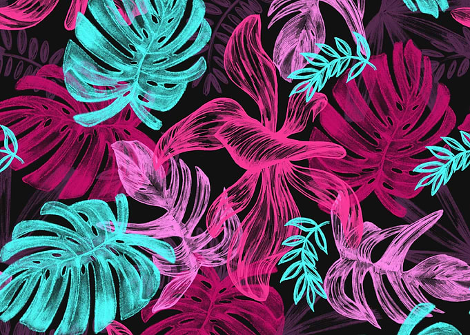 leaves colorful