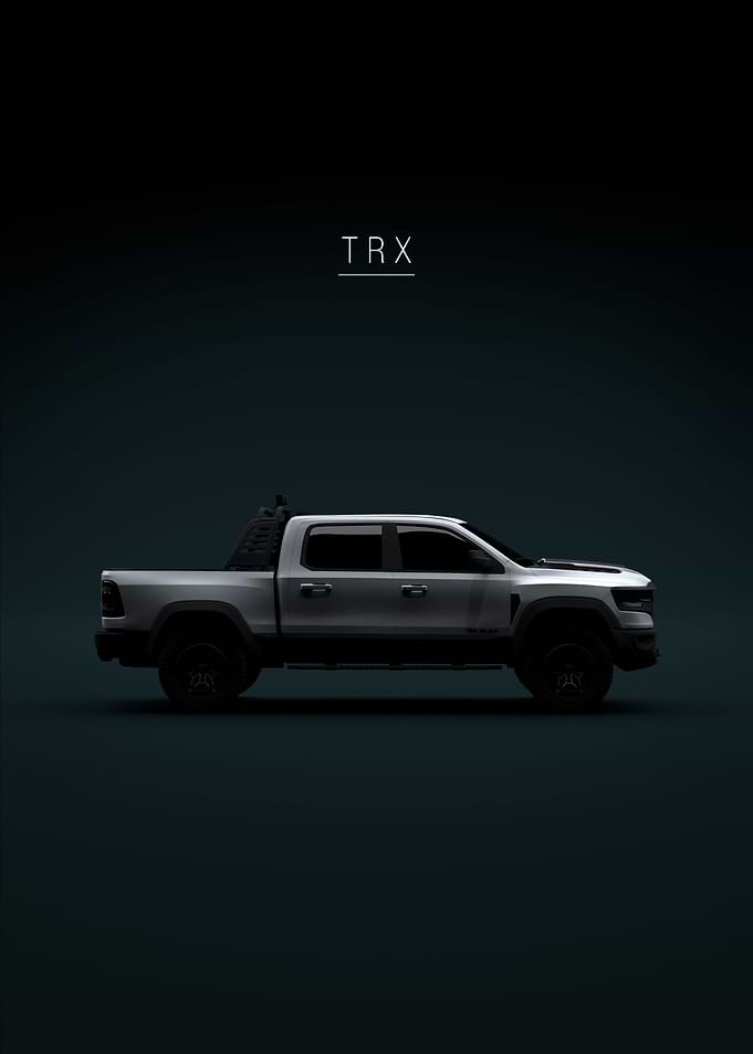 2021 1500 TRX White