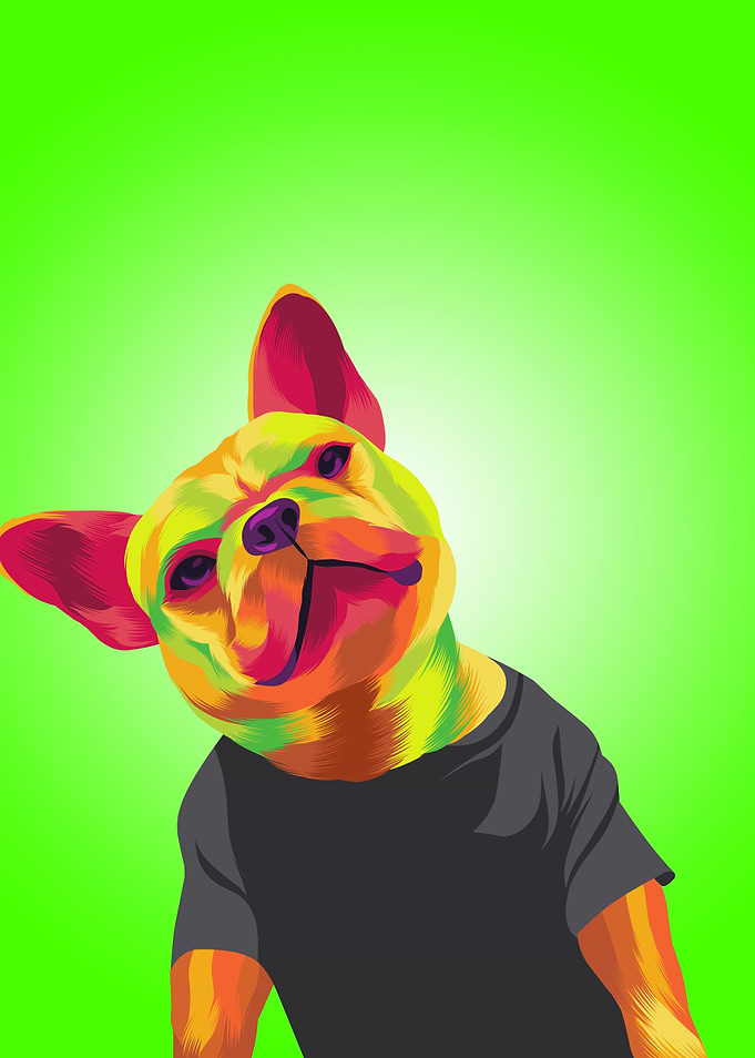 DOG POP ART