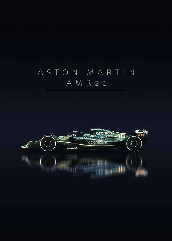 Aston Martin AMR22 F1 car