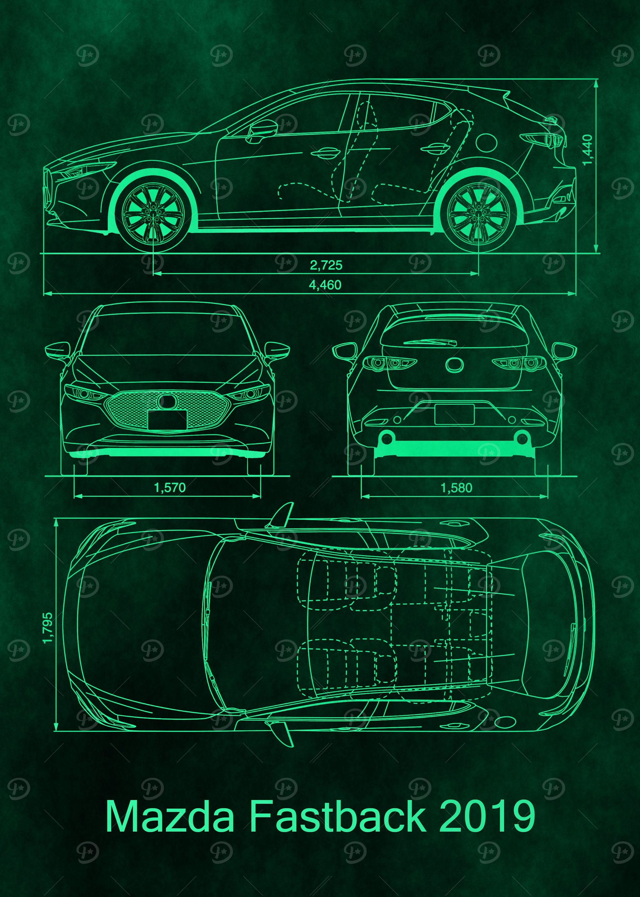 Mazda Fastback 2019