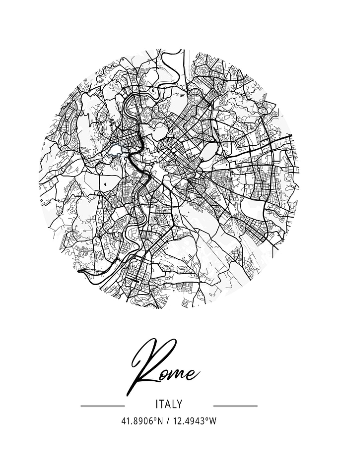 Rome City Map