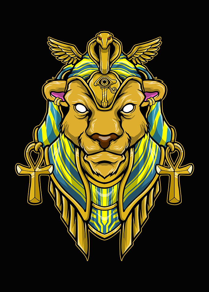 Head of sekhmet