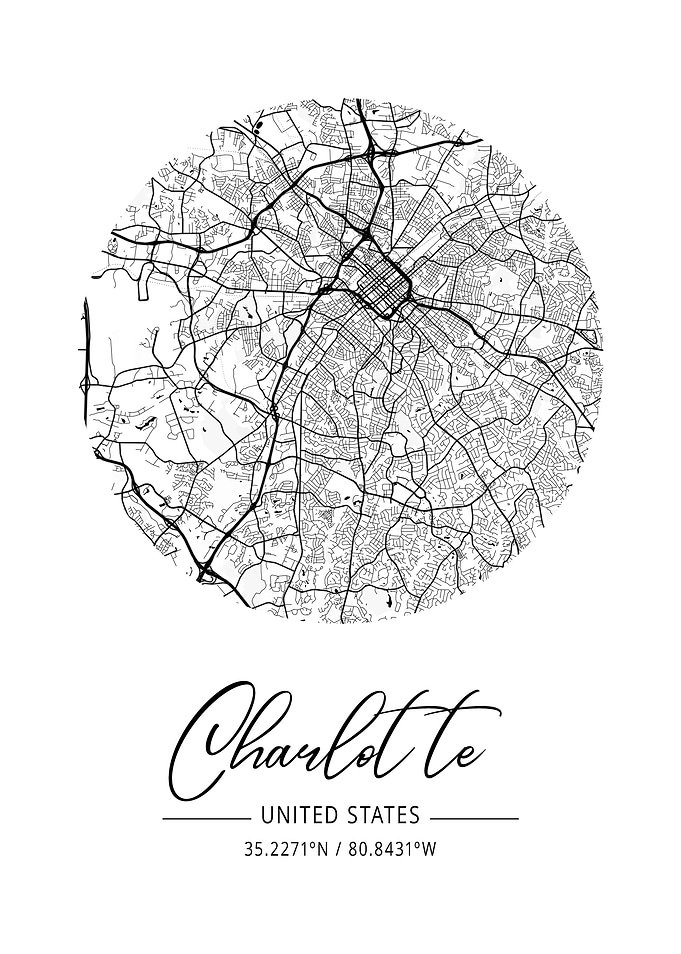 Charlotte City Map