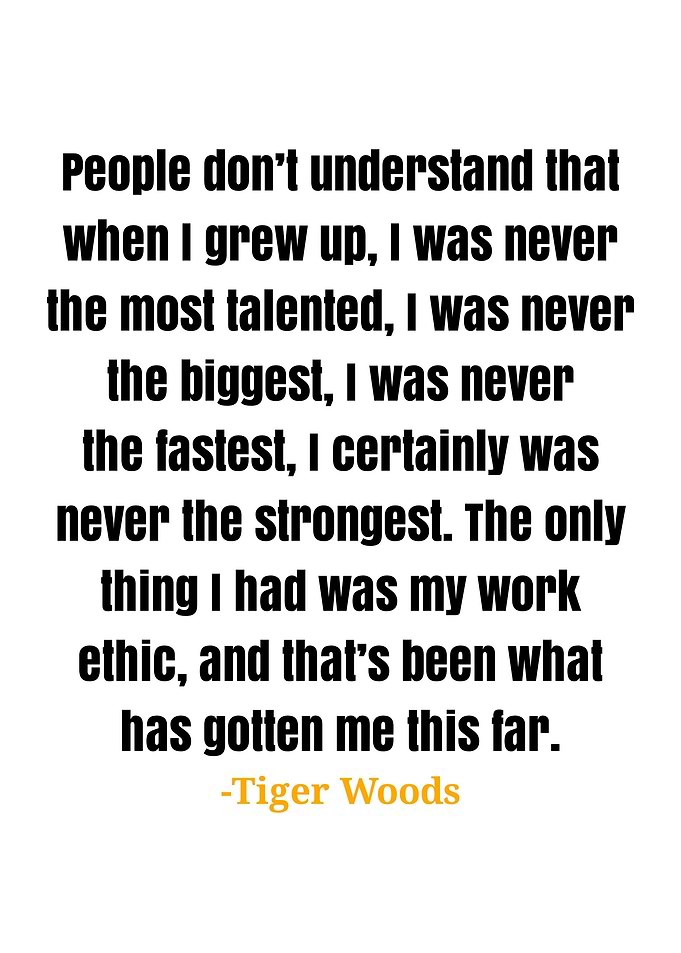 Tiger Woods quotes