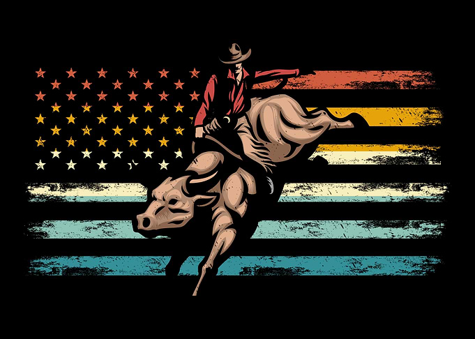 Retro American Flag