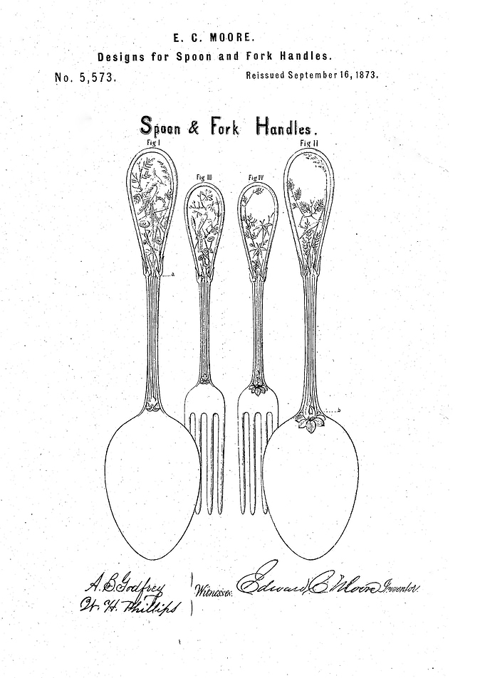Spoon Fork Handle Patent