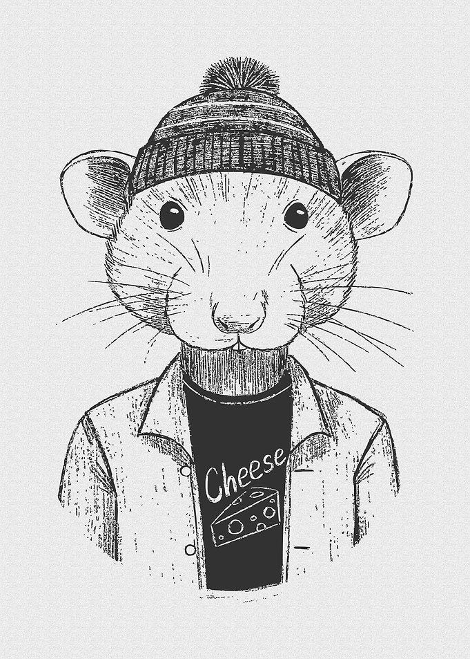 Vintage Sketch Animal