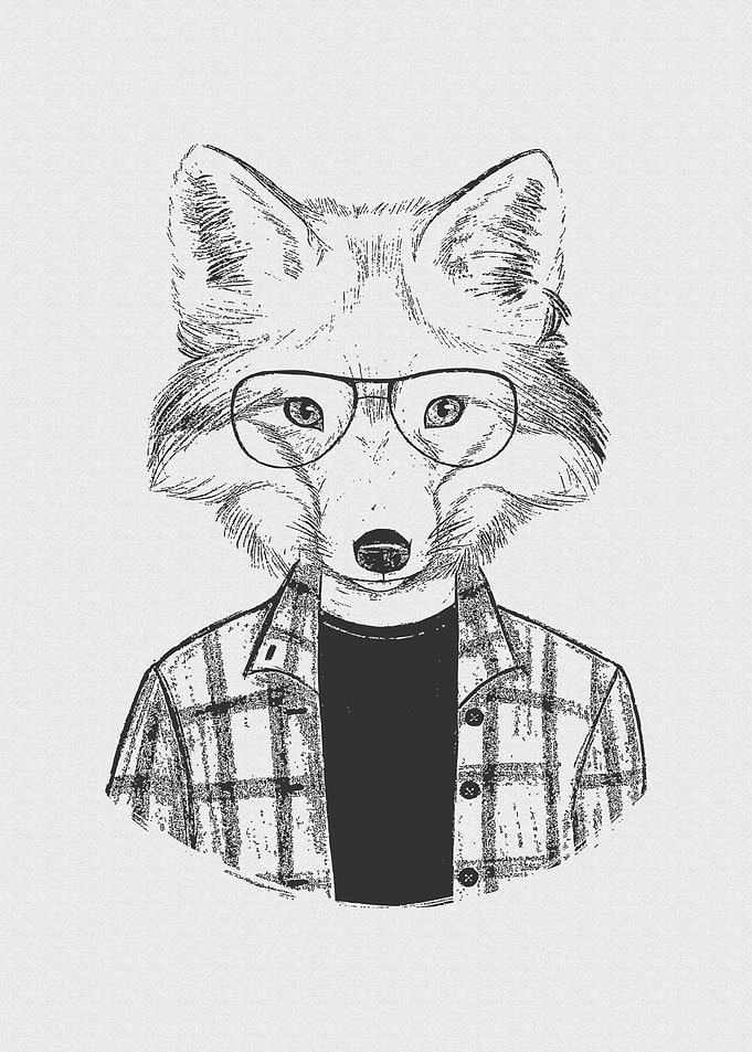 Vintage Sketch Animal