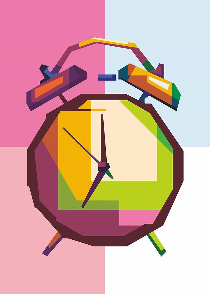 Alarm Clock Wpap Popart