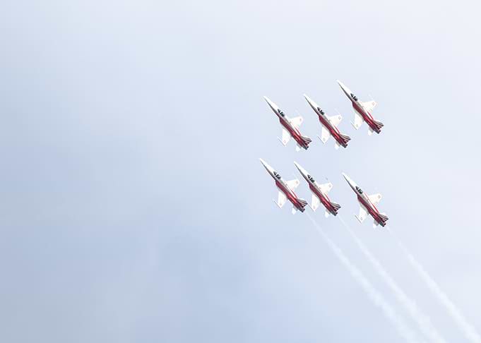 Patrouille Suisse Climbing