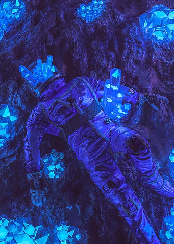 Lying in Crystal Cave