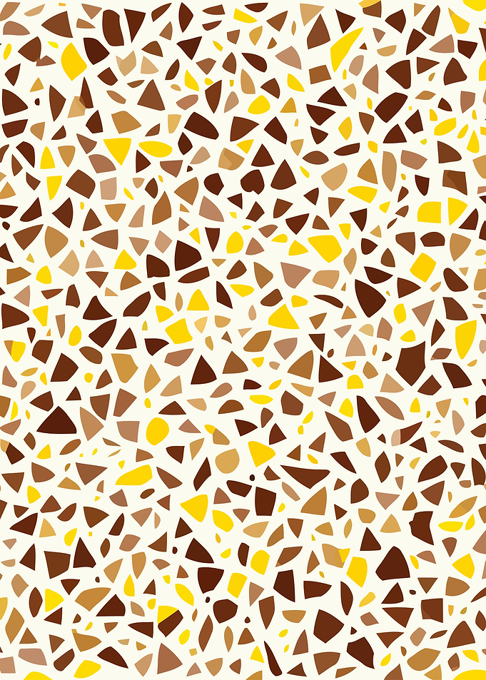 Yellow Brown Terrazzo