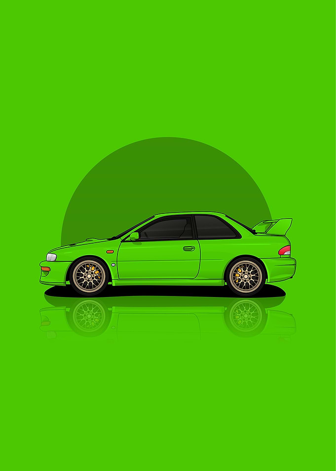 Art Car Subaru WXR STI