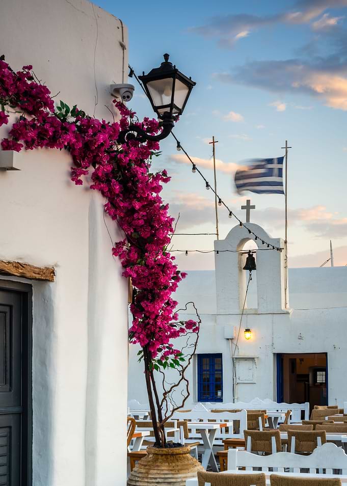 Sunrise in Paros Greece
