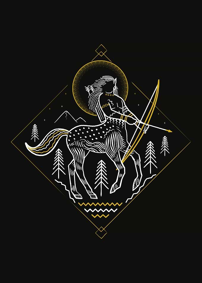 Centaur with bow