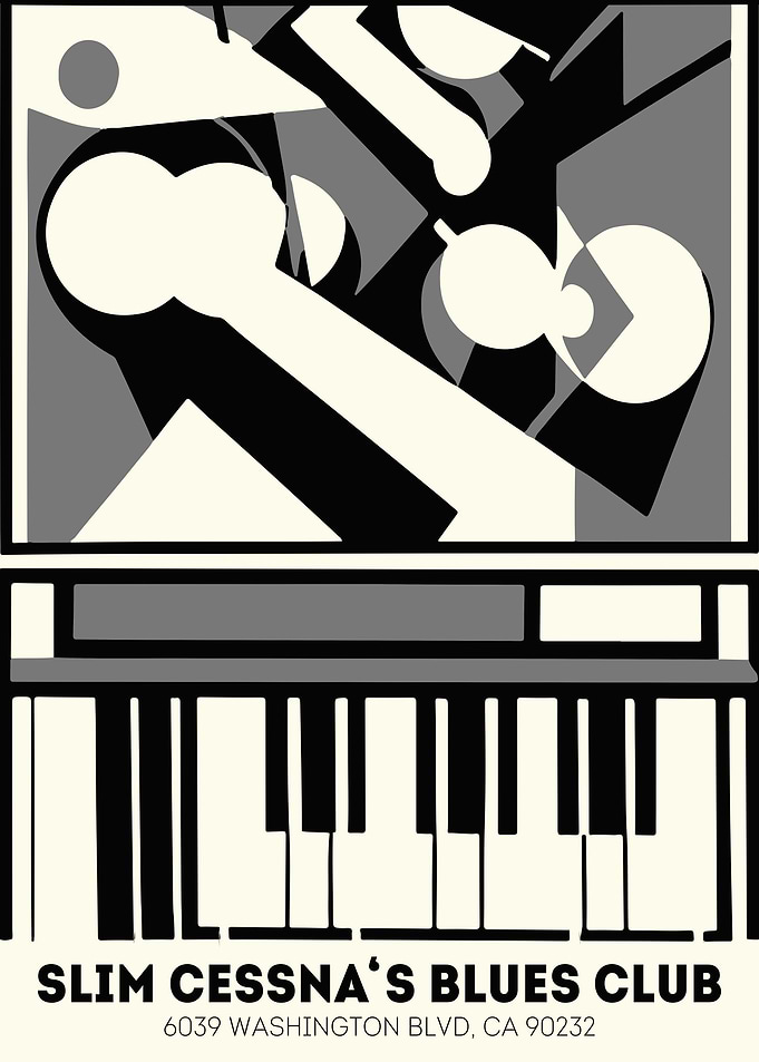 Music club advertising
