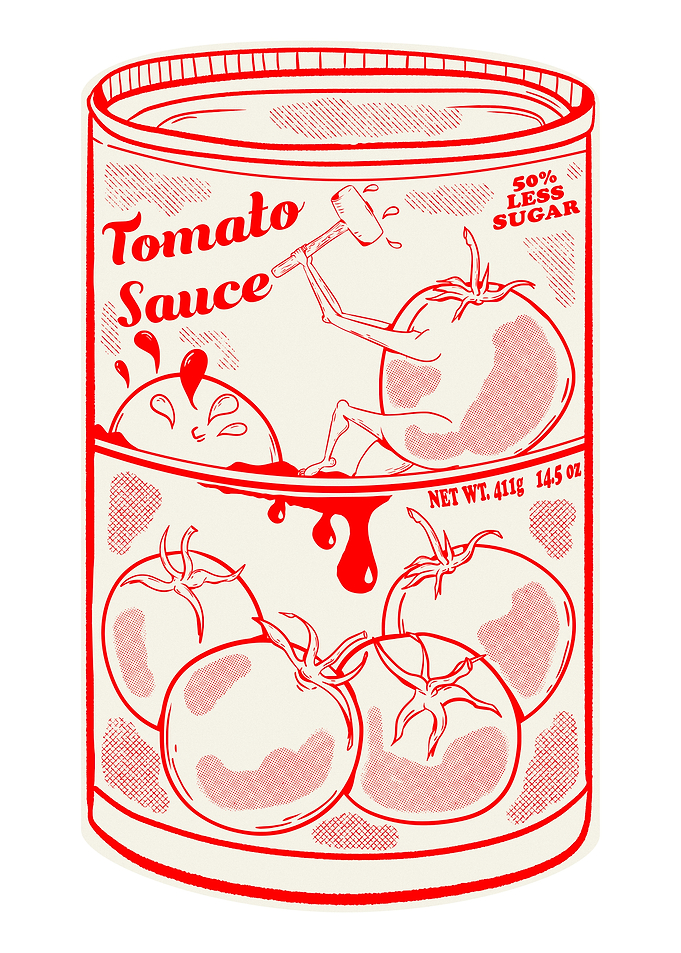 Tomato Sauce tin