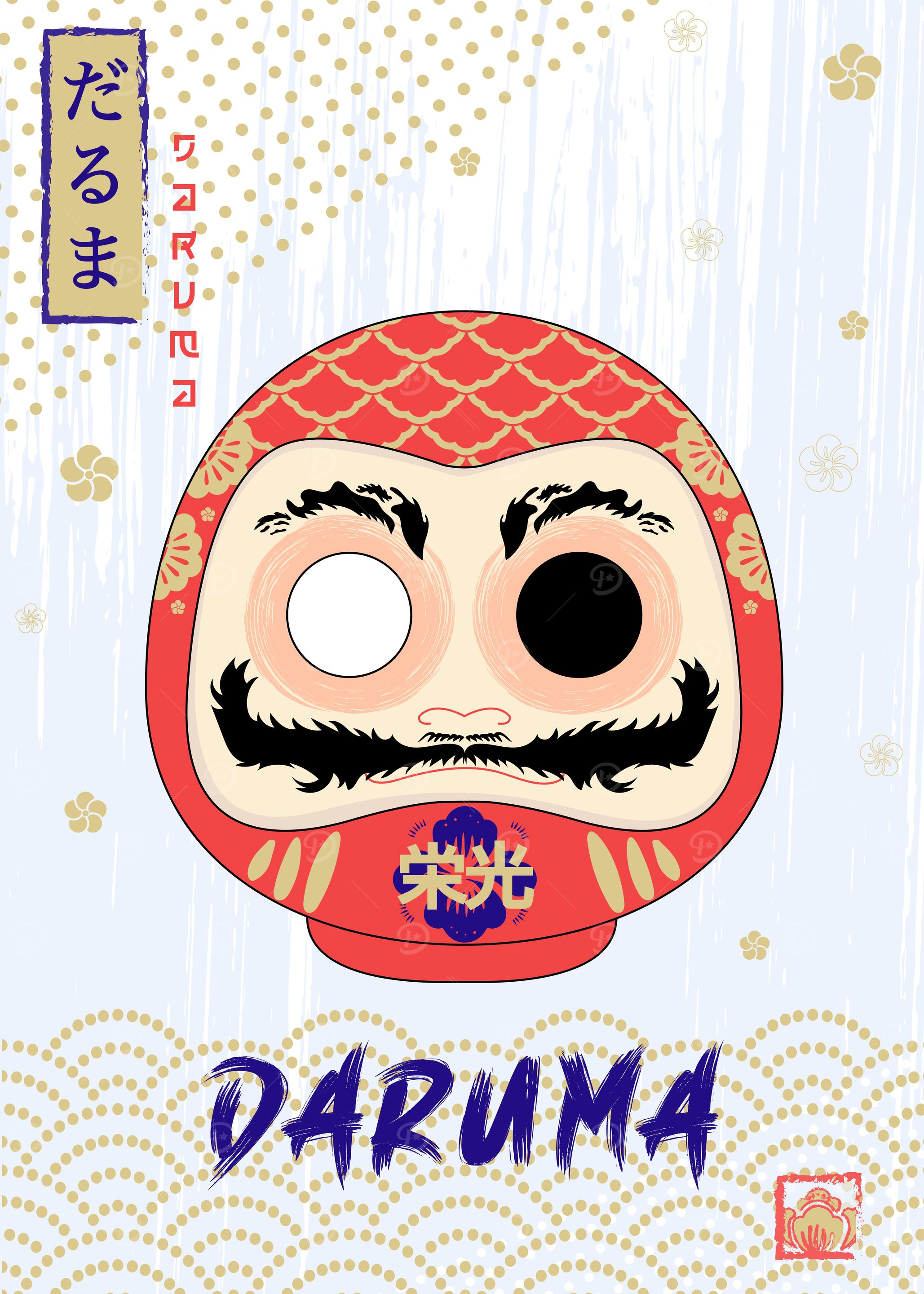 Daruma traditional