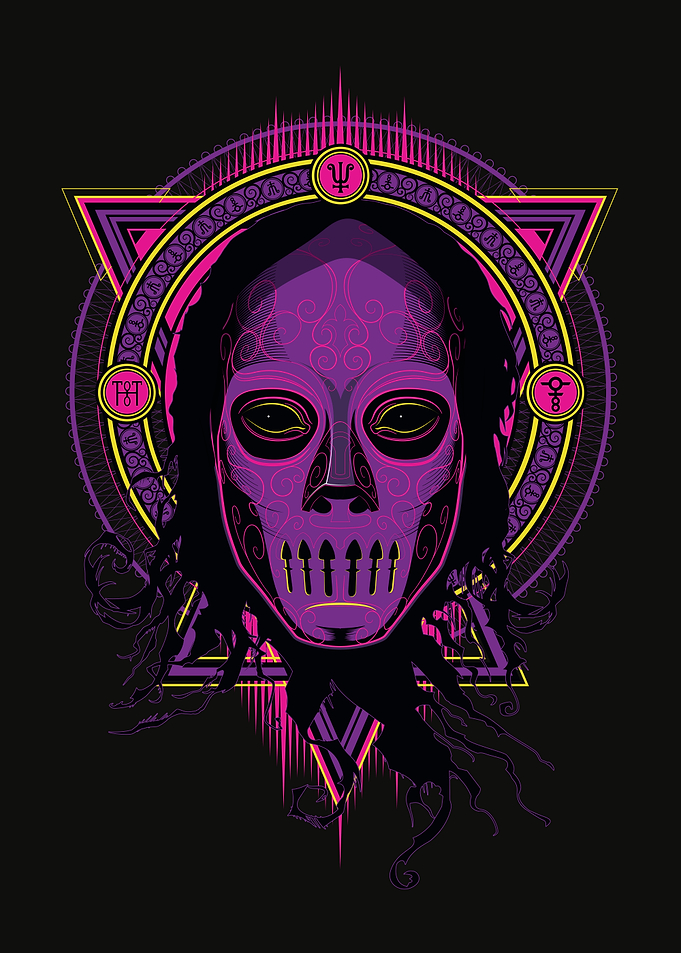 Death Eater Mask Pink