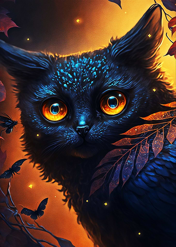 Black Ghost Cat