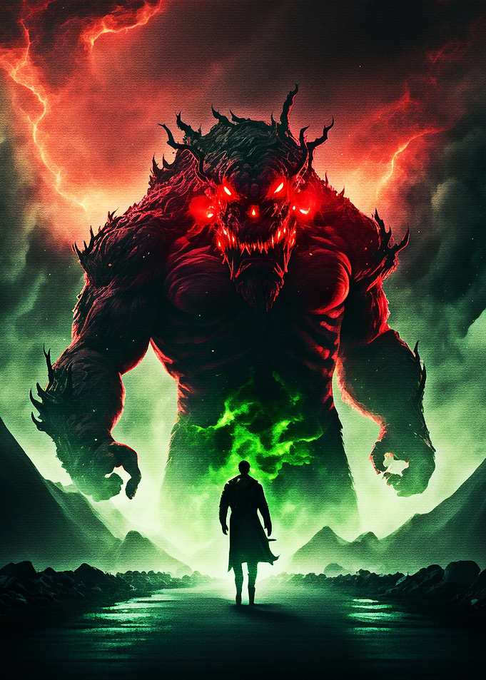 Red magic walking