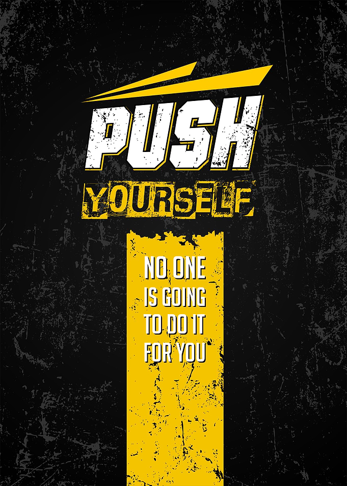 PUSH YOURSELF gym fitness