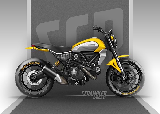 SCRAMBLER DUCATI SIDE
