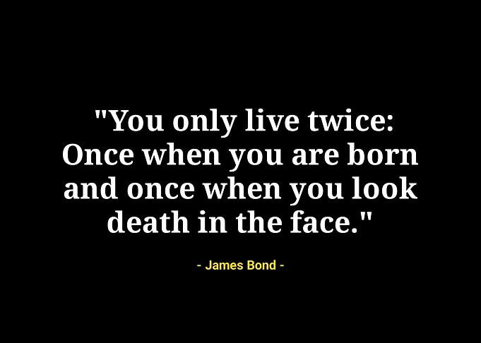 James Bond quotes