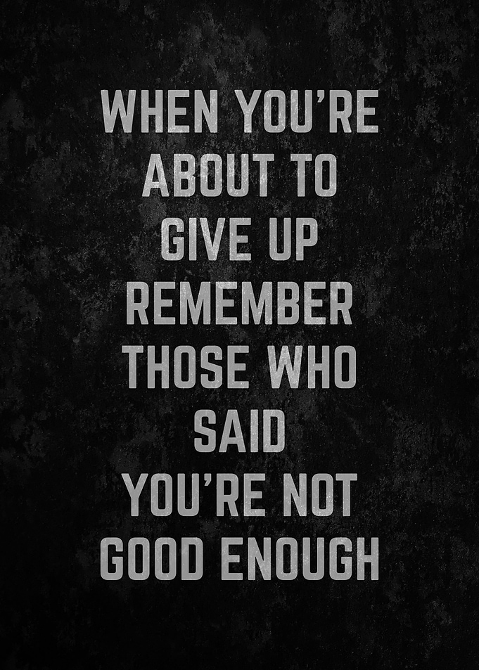 Never Give Up