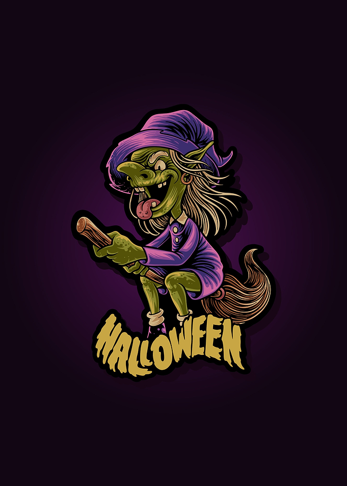 broomstick Halloween